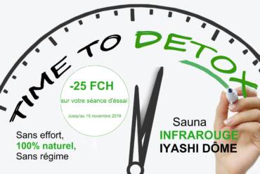 -25 FCH sur la séance d’essai du IYASHI DÔME jusqu’au 15 nov 2019 seulement.